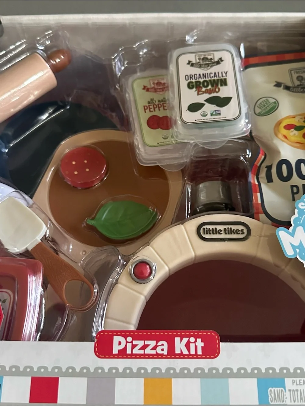 Little Tikes Creative Chefs Pizza Kit Realistic Pretend PlaySet Sensory Play New